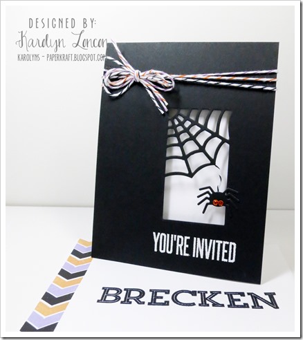 MFT Halloween Party Ensemble Invitation