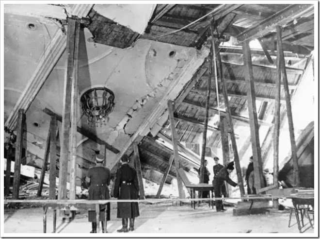 A cervejaria depois do atentado à Hitler