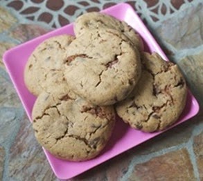 Triple Chunk Candy Cookies