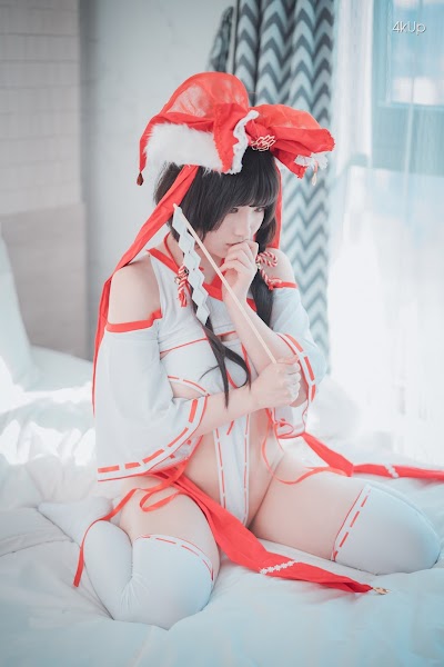 DJAWA Photo – Mimmi (밈미) Kitsune Miko (A ver)