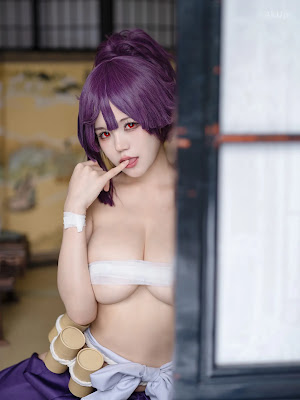 Coser@小仓千代w No.060 Yuzuriha 地狱楽 杠