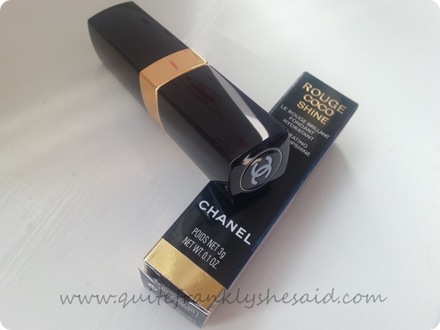 Chanel Rouge Coco Shine lipstick 66 Bel Ami