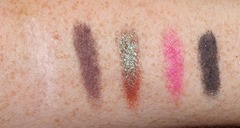 Too Faced Pretty Rebel Eye Shadow Palette_swatches 1