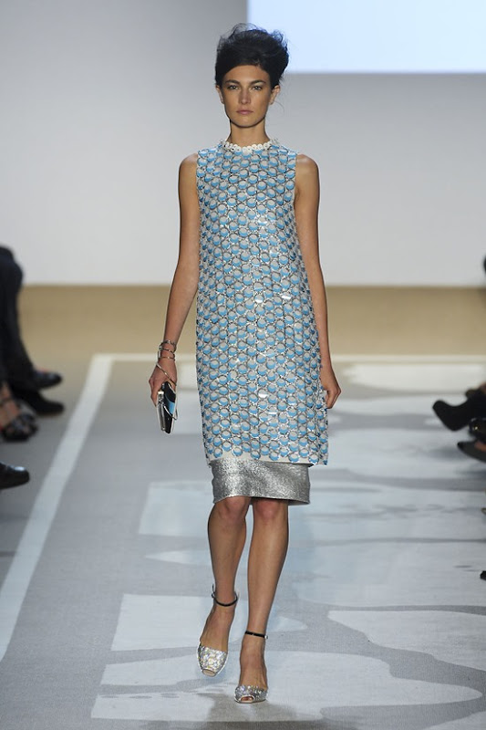 Diane von Furstenberg Spring 2012 sequined-dress