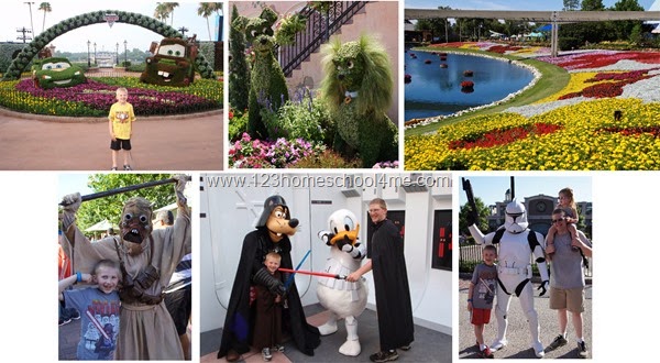 May is the best time to visit Disney World - see the Flower and Garden Festival or Star Wars Weekend