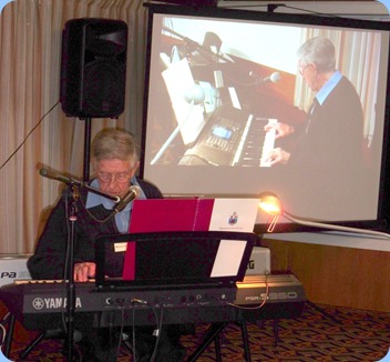 Michael Bramley playing his new Yamaha PSR-S950. Sound and vocals sounded terrific.