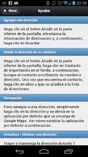 Libreta de direcciones Screen 3
