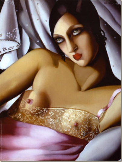 Tamara de Lempicka, Jeune femme