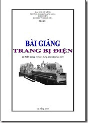 Sách cơ khí,tài liệu trang bị điện,bài giảng trang bị điện,khoa điện đại học bách khoa đà nẵng,vinamanic.vn