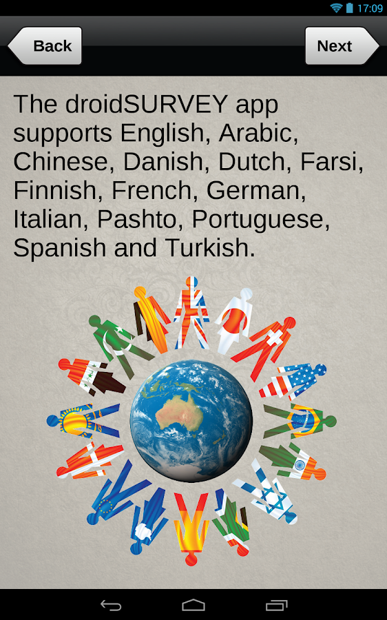    droid Survey Offline Forms- screenshot  