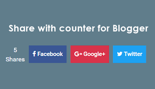 Tạo nút chia sẻ có bộ đếm cho Blogspot Tạo nút chia sẻ có bộ đếm cho Blogspot
