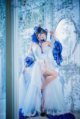 Coser@Ely_eee (ElyEE子) Cheshire Dress 柴郡禮服