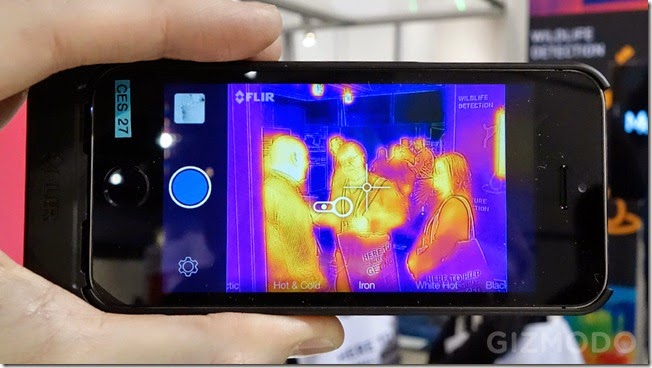personal thermal imaging device flir