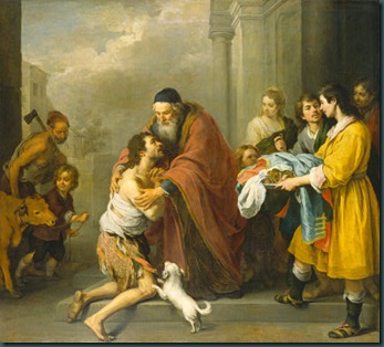 Return of the Prodigal Son by Murillo in national gallery of art