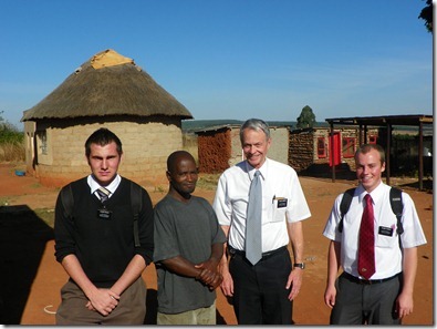 Elder Paulo, Baba Hlope, Den, Elder Cauble