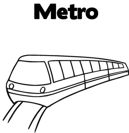 El metro de medellín se compone de 2 líneas y 28 estaciones. Metro De Medellin Para Colorear Imagui