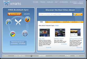 Xmarks Bookmark Sync