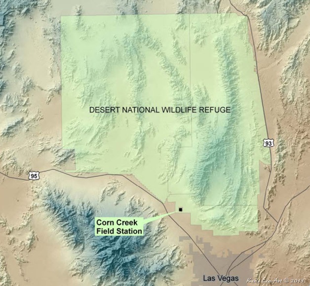 Corn Creek Map