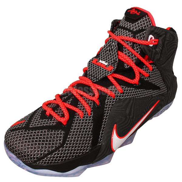 lebron 12 black and red