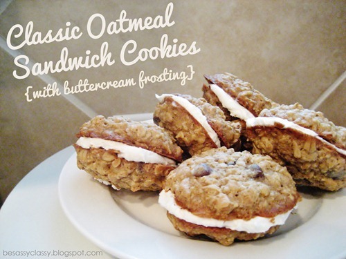 classic oatmeal cookies