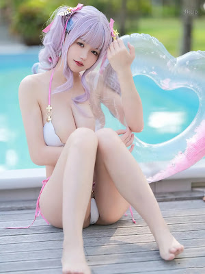 Coser@小仓千代w No.069 普利茅斯泳装