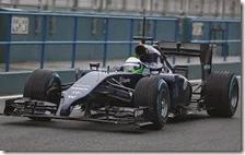 Massa nei test di Jerez 2014