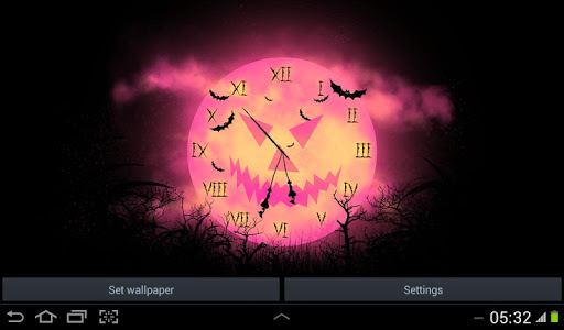 【免費個人化App】Halloween Clock-APP點子