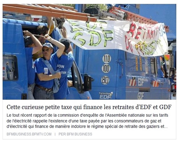 taxa de finançament d'EDF