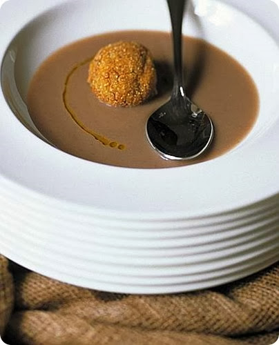 crema di fagioli con polpettine di orzo crema di fagioli con polpettine di orzo