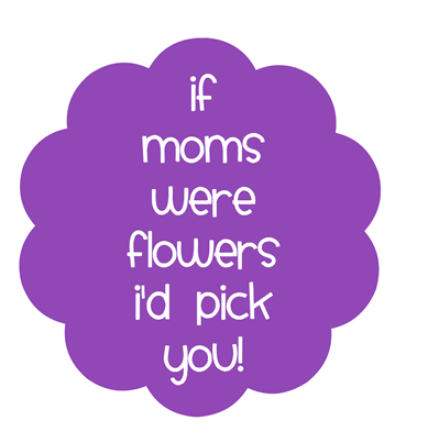 mom tag purple
