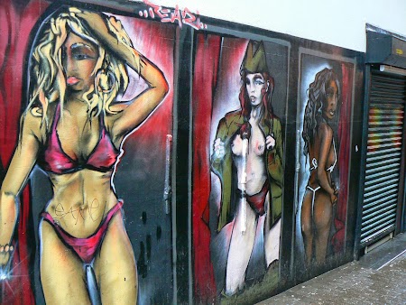 Grafitti in cartierul rosu Amsterdam