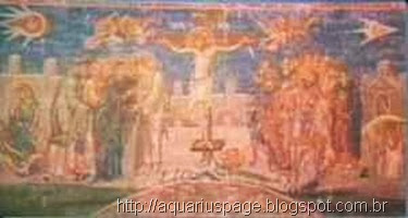 Ufo na Pintura Crucificação