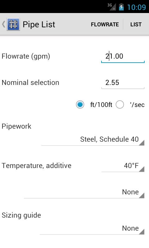 Blowpipe HVAC Screen 2