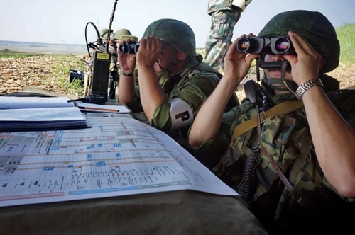 "Мирная миссия-2013": Фотографии российских военных