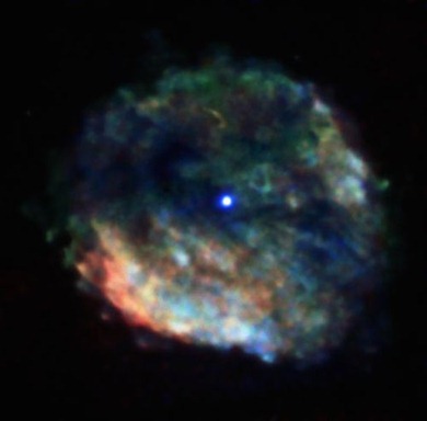 supernova remanescente RCW 103