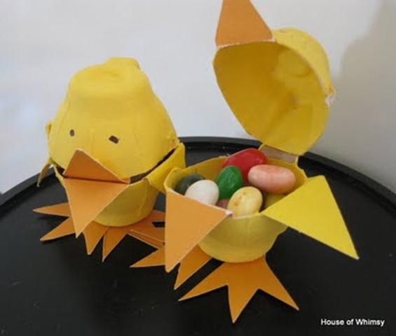1 easter chick craft