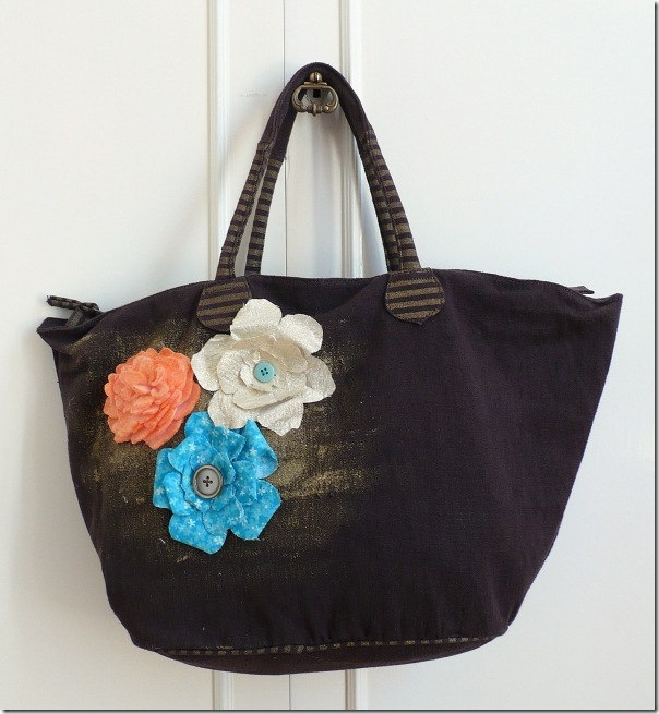 cafe creativo - sizzix big shot - flowers bag (1)