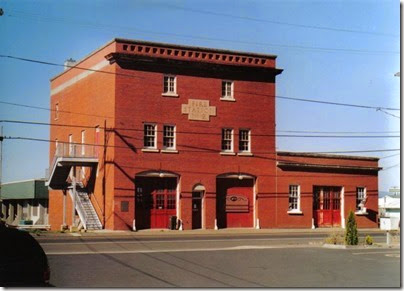 Uppertown Fire Station #2 in Astoria, Oregon on September 24, 2005