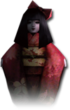 Hmm.. acho que já vimos essa boneca em Fatal Frame... isso é reciclagem!