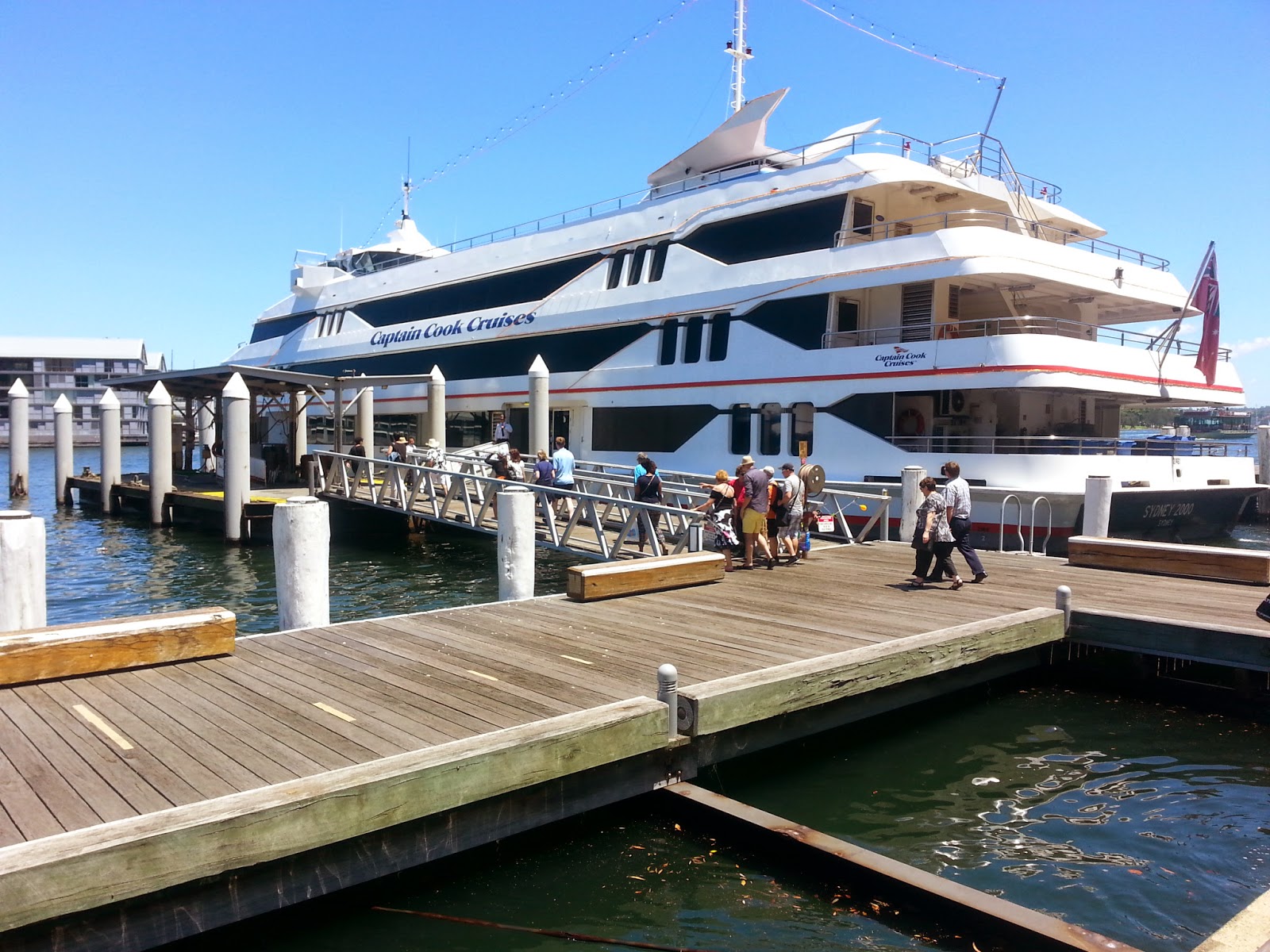 Gostan Sikit Lunch onboard Captain Cook Cruises