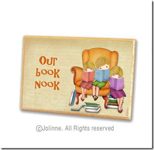Our Book Nook Personalized Sign