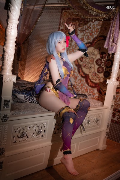 CreamSoda Bambi (밤비) – Cosplay Tamamo + Kama (FGO)