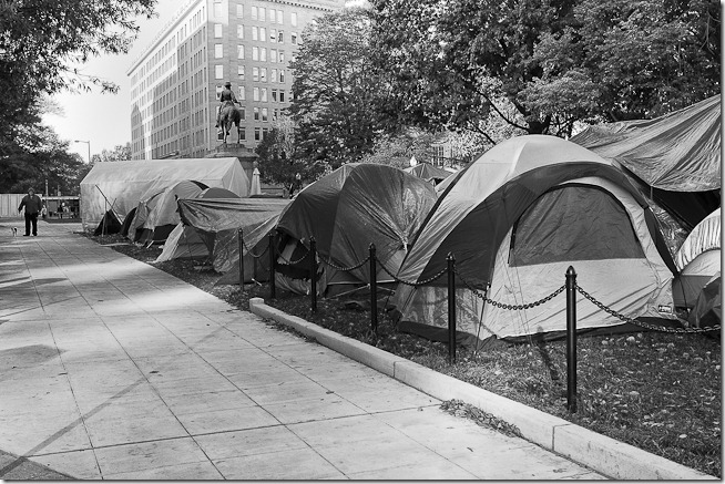 McPherson Square Tent Camp
