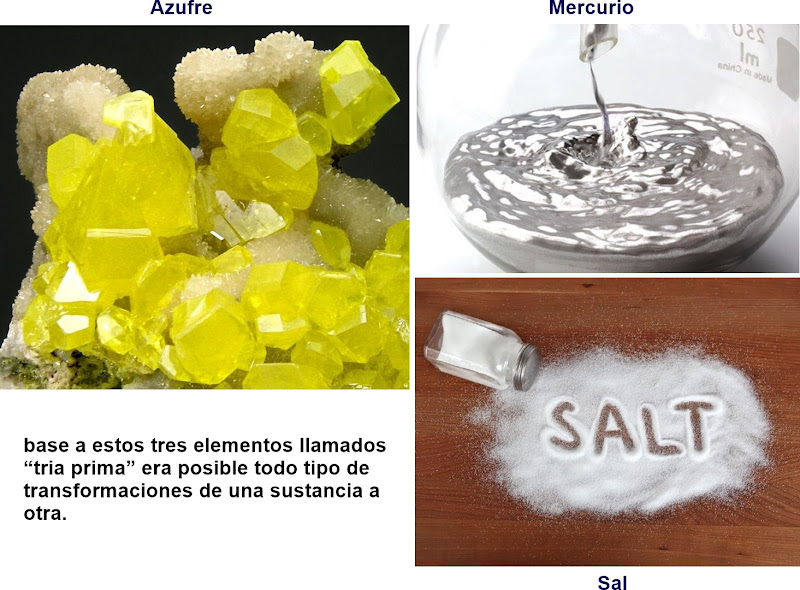 Tia Prima - azufre, mercurio y sal