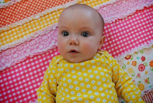 flannel baby rag quilt