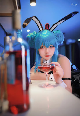 Coser@yuuhui玉汇 No.024 初音黑兔
