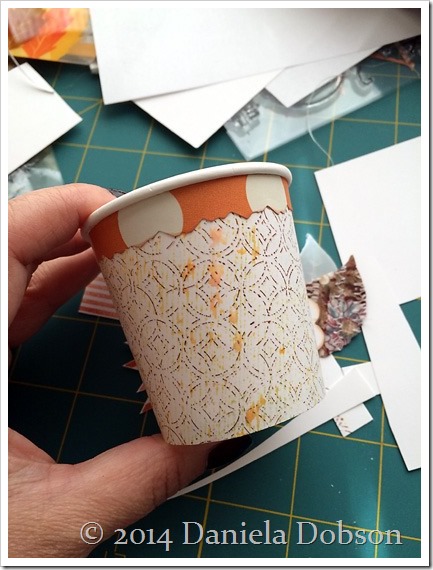 Mini coffee cup by Daniela Dobson