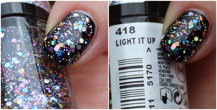 Maybelline Color Show be brilliant LE Swatches Light it up 03