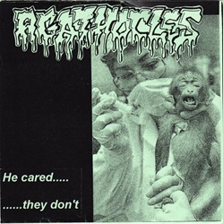 Agathocles_(He_Cared..._...They_Don't)_&_Mitten_Spider_(Lepz_In_Yo_Hood)_Split_7''_green_ag_front