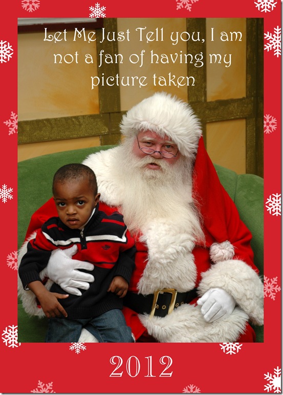 Kendry and Santa 2012 captioned